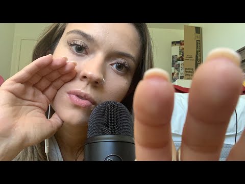 ASMR| FACE TRACING TINGLES| SOFT MOUTH SOUNDS ON HIGH SENSITIVITY| NO TALKING
