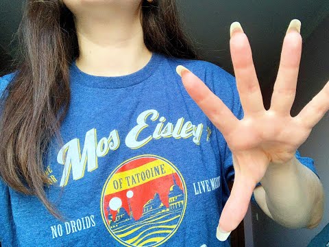 ASMR: SHIRT SCRATCHING 🌌🔫 CHAOTIC TAPPING AROUND THE CAMERA