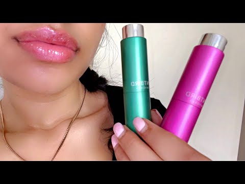 ASMR~  Fragrance Collection w/ WET Mouth Sounds + Lots of Tapping