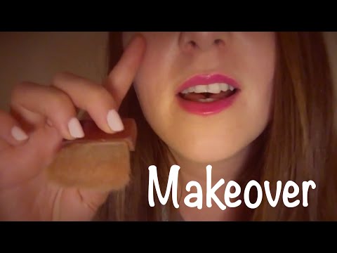 ASMR Makeup For Me & You Role Play 💄Soft Spoken | Face Brushing, Rummaging, Personal Attention