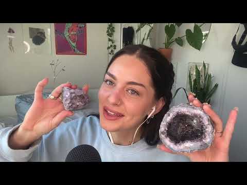 ASMR showing you my crystals🔮