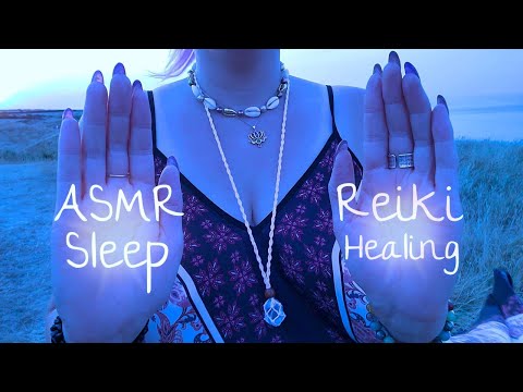 ASMR Deep Sleep 💤 Reiki Healing & Whispering for Stillness, Mindfulness & Relaxation 😴layered sounds