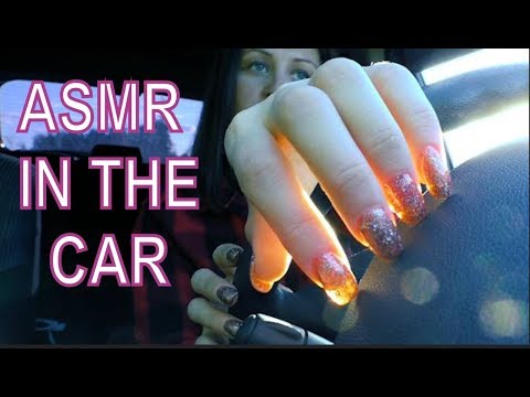 Asmr in the car 🚗Girl driving in the forest🚗🌳