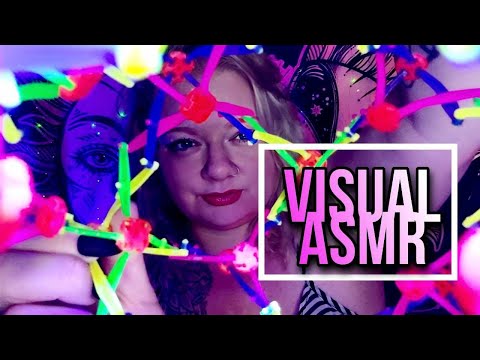 [ASMR] Visual triggers with relaxing music the first part of the video (whispers)