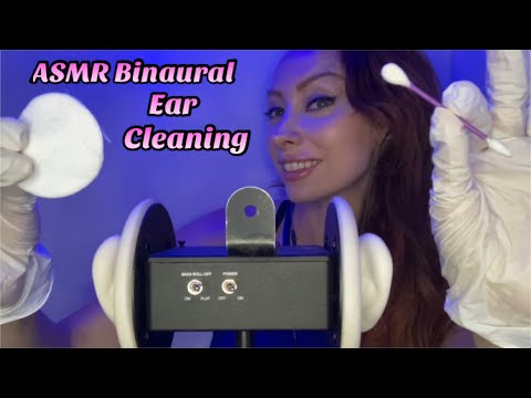 ASMR Tingly + Simple Binaural Ear Cleaning