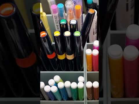 How to chose the best markers #asmr #markers #colors