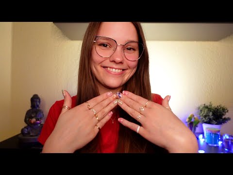 ASMR Hand Sounds & Ring Collection Haul (Whispering)