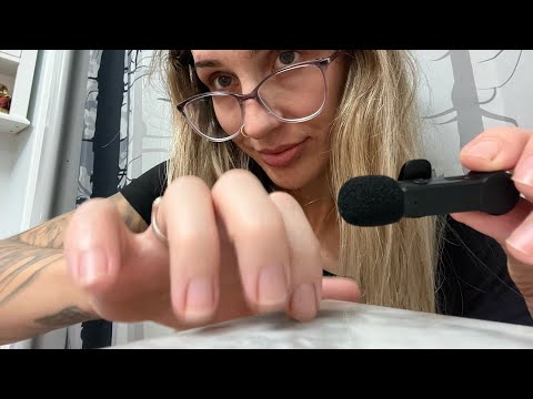 Tiny lo-fi mic ASMR totally tapping sounds only