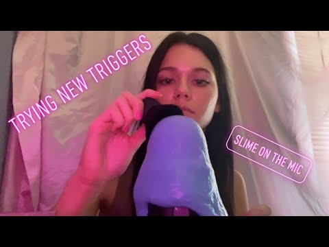 Trying new ASMR triggers
