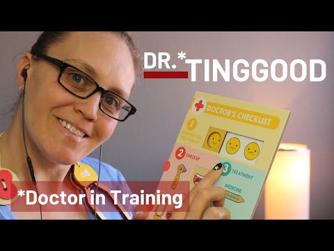 ASMR Tingle Checkup | Dr. Tinggood: Doctor in Training | A Very Serious Roleplay