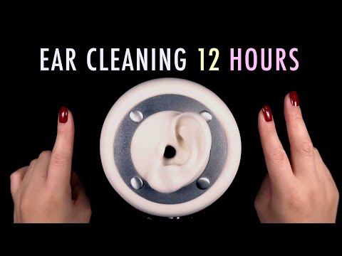 ASMR 12 Hours of Ear Cleaning Compilation (No Talking)