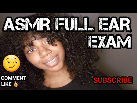 Asmr Full EAR Cleaning & Picking Role-playing