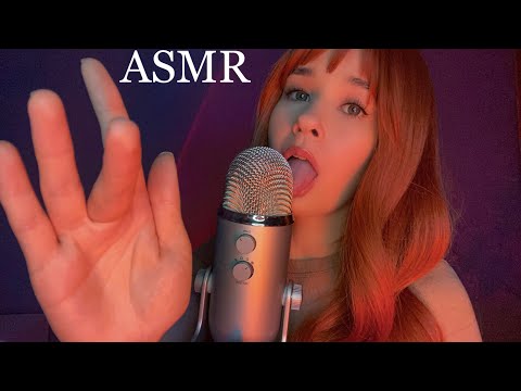 ASMR ASMR MOUTH SOUNDS and hand movements. Liking