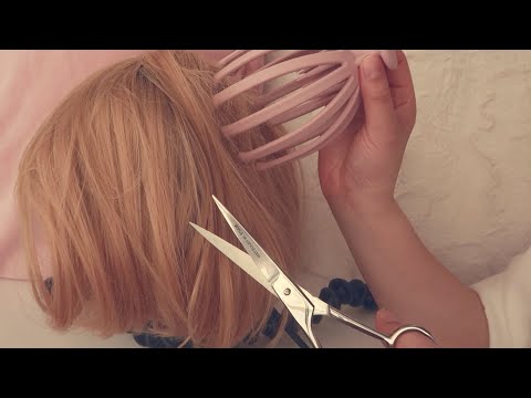 ASMR Hair Salon✂️Realistic Hair Cut, Hair Brushing, Scalp Massage💆🏻‍♀️No Talking