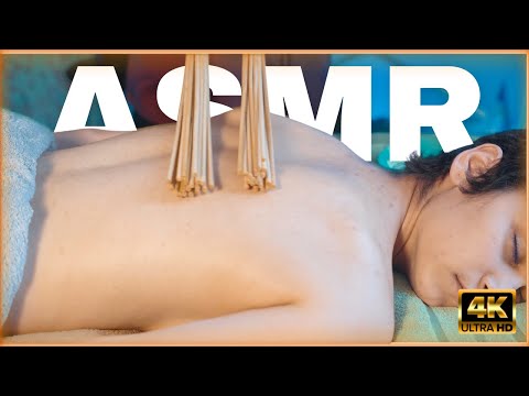 Rejuvenating ASMR Bamboo Broom Massage with Master Sabina