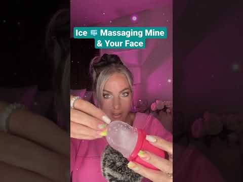 ASMR Ice 🧊 MASSAGE For Mine & Your Face | Relaxing Personal Attention