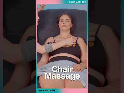 "Premiere‼️New Masseuse Yolana ! New ASMR Massage Technique on Chair" #asmrmassage #massageyolana