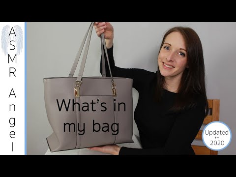 ASMR What's in my Bag / Purse! Updated 2020