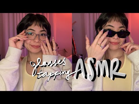 ASMR: glasses tapping to relax to and sleep 😴