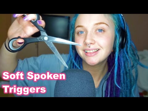 ASMR Trying SOFT SPOKEN For The First Time!! [Tapping, Scratching, Crinkles Etc.]