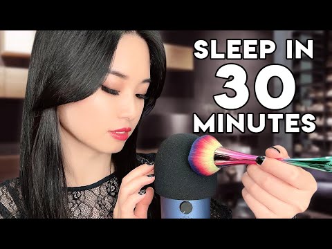 [ASMR] Sleep in 30 Minutes ~ Relaxing Soft Sounds