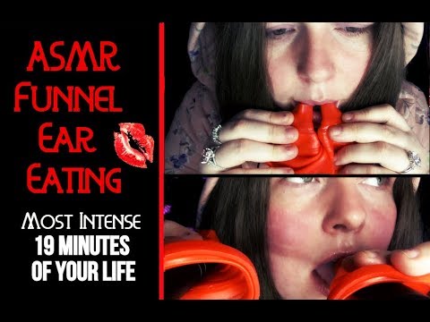 ASMR | Funnel Ear Eating 👅 Most Intense 19 Minutes Of Your Life.