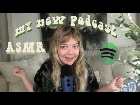 I made a podcast!! 🎙🕊ASMR ✨🤍 announcement + preview "Sanctuary of the Soul"