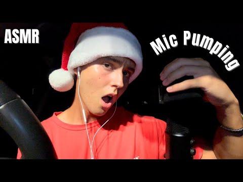 ASMR | Fast & Aggressive Mic Pumping, Swirling, and Scratching w/ Mouth Sounds