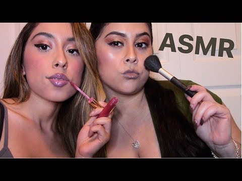 MY SPECIAL GUEST DOES ASMR * Her First Time !*
