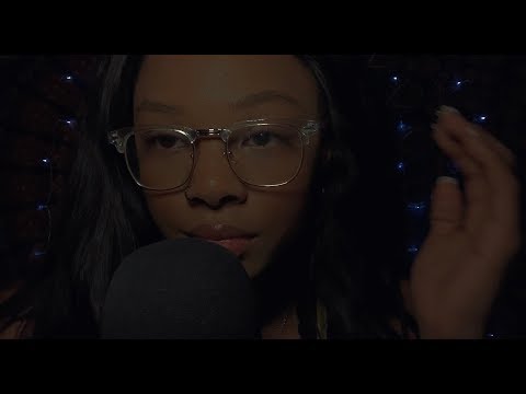 ASMR whispering about absolute nonsense till you fall asleep + hand movements