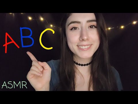 ASMR | Air Tracing the ABCs (Whispered)