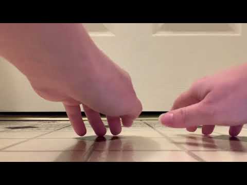 ASMR Build Up Tapping On Tile Floor