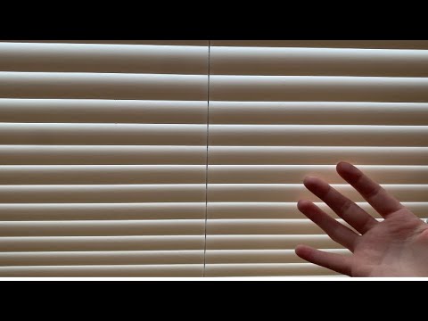 ASMR Window Blinds Scratching (No Talking)
