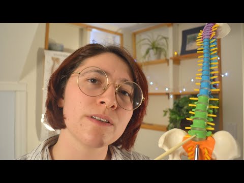 ASMR Relaxing Spine Negative Energy Removal (medical exam, personal attention, glove sounds)