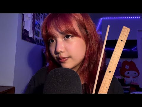 asmr personal attention + visual triggers