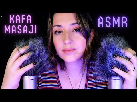 Türkçe ASMR | Baş Ağrını Alıyorum | Kafa Masajı | Saçlarını Okşuyorum (Tüylü Mikrofonlar)