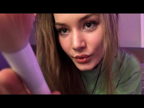 asmr gentle affirmations for self worth + face brushing 🍄 #affirmations