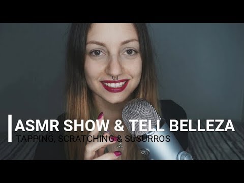 ASMR Show and Tell Low Cost / Tapping, Scratching & Susurros