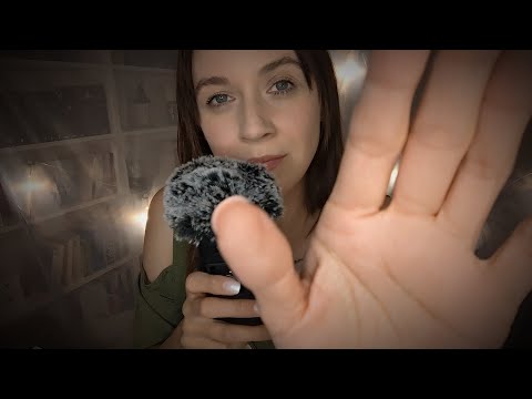 ASMR Mic Brushing, Tapping and Up Close Whispers