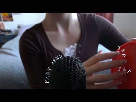 ASMR fast not aggressive tapping for 10 mins // no talking