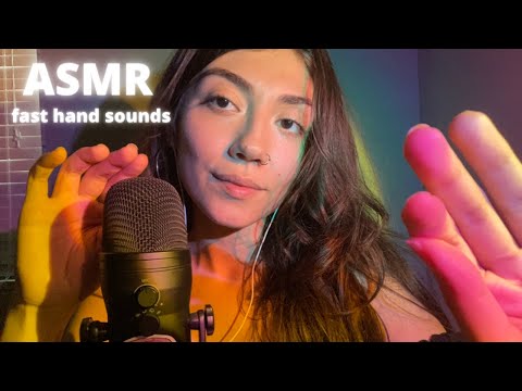 ASMR fast hand sounds