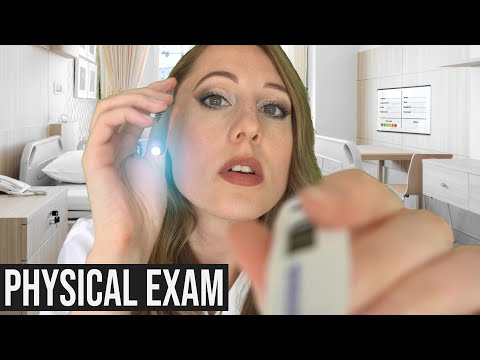 22 Physical Assessment Tests - ASMR Roleplay Doctor Checks On You Head to Toe Exam