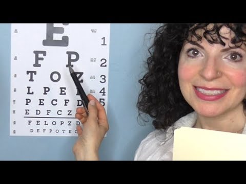 ASMR Roleplay Eye Exam