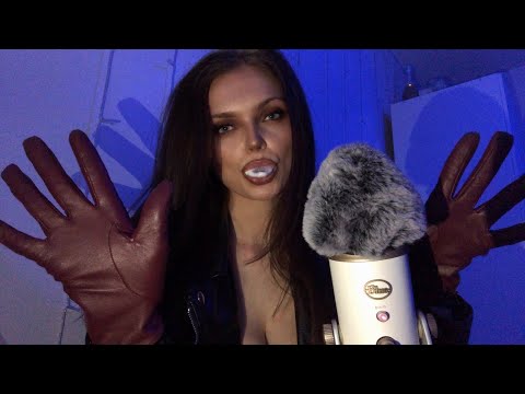ASMR ~ Brain Massage, Gum Chewing & Leather Glove Sounds | 3 Triggers in 1 for Extra Tingles ✨