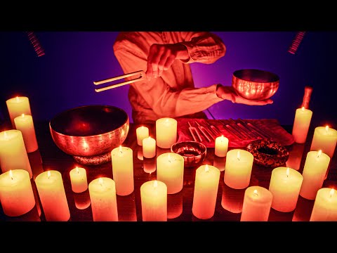 Singing Bowls + Tuning Forks 🕯️by Candlelight (blown out 1 by 1)
