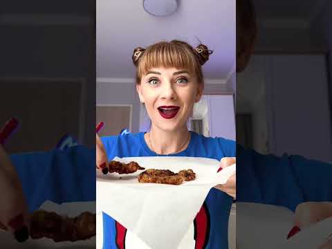 ASMR Eating and Cooking Chicken Chips #shorts