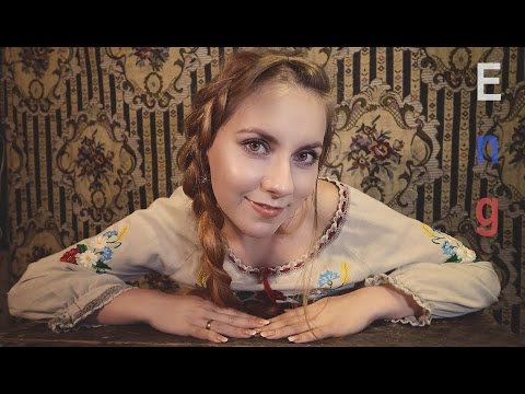 ASMR - ShOW and TELL- Gentle TAPPING - Soft spoken - READING my favourite Russian fairy tale BOOK.