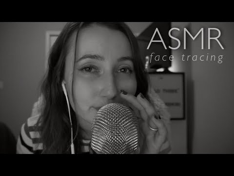 asmr tracing words on your face *extra personal attention*