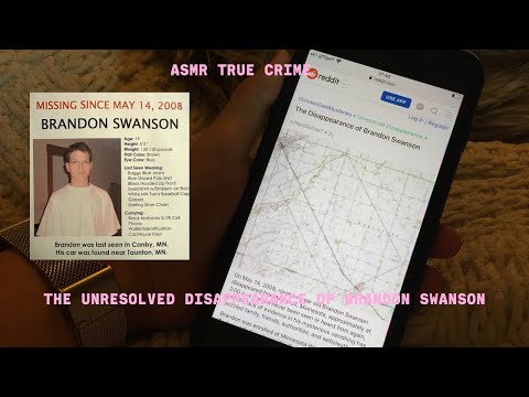 asmr true crime: the unresolved disappearance of Brandon Swanson (with soft rain) ☁️