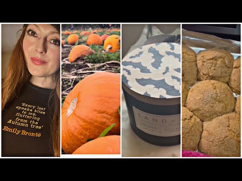 Reiki ASMR For Samhain | Baking Pumpkin Spice Cakes | Pumpkin Patch & Crafts 🥮🎃✨
